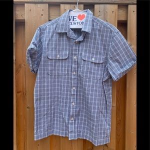 Michael Kors short sleeve dress shirt- Size L